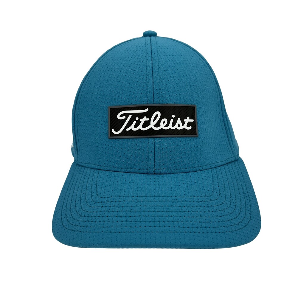 Titleist Hat Cap Snap Back Blue Mens Golf Sports Breathable Inceed Lightweight